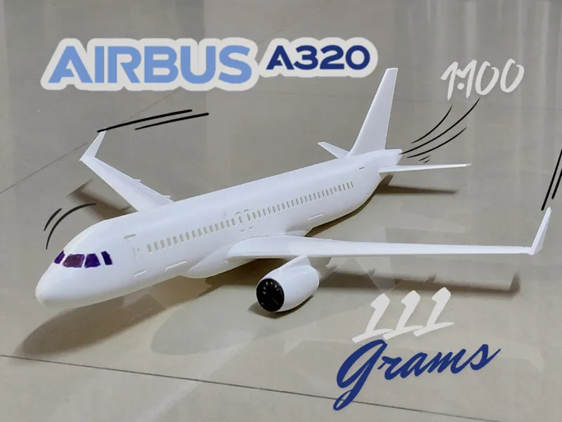 Airbus A320 - 1:100 scale (assembly kit)