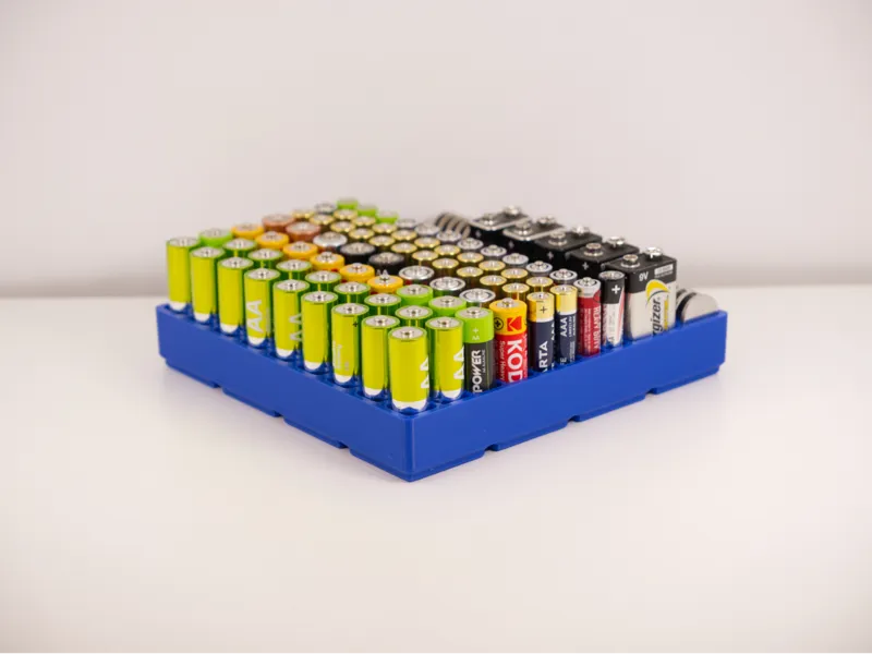 Gridfinity Large Battery Storage Tray