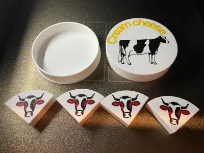 Cream cheese toy