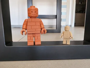 Figura decorativa: Brick Man Brick Style — vista de referencia 3