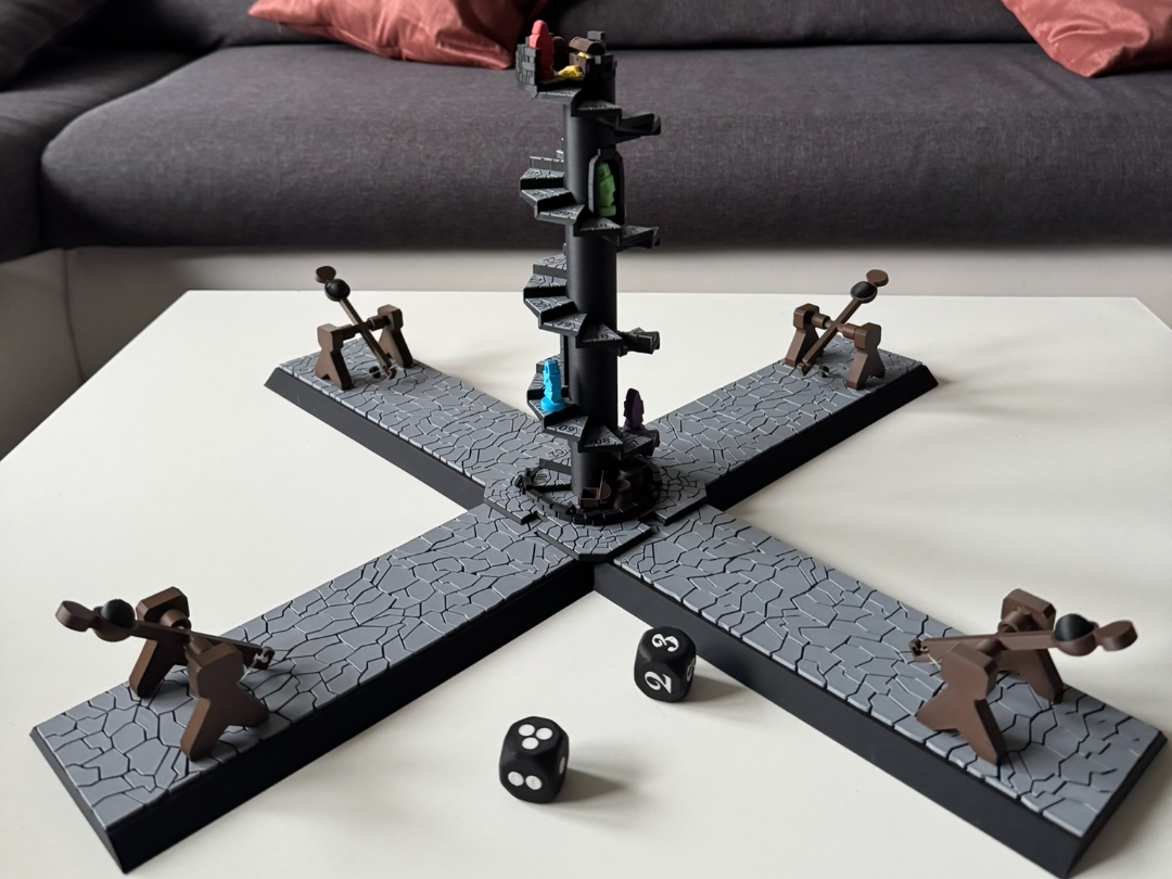 Catapult Board Game - 1