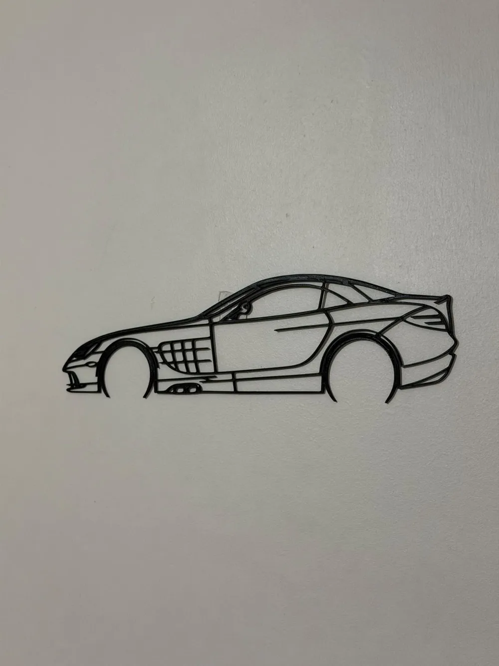 Silueta de Mercedes-Benz SLR Mclaren - Modelo de impresión 3D gratuito ...