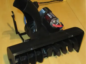 RC Schneefräse