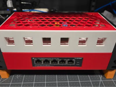Openrack 1U Raspberry Pi Model B Enclosure
