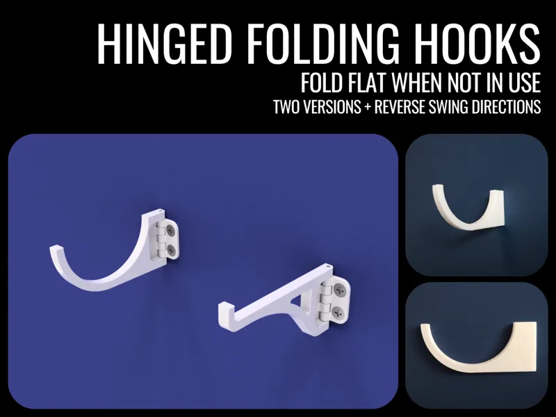 Hinged Folding Hook