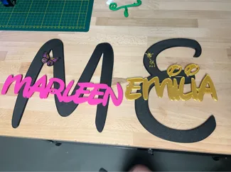 Namen in Disneyschrift