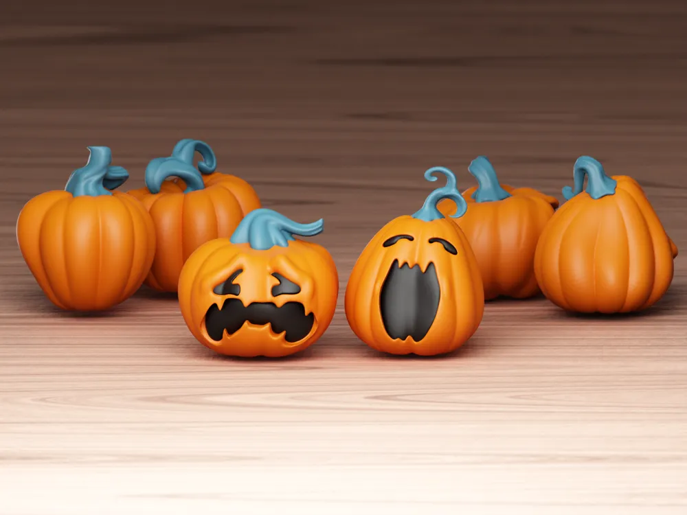 Pumpkin Concepts 2025 v3 by SnK3DD MakerWorld: Download Free 3D Models