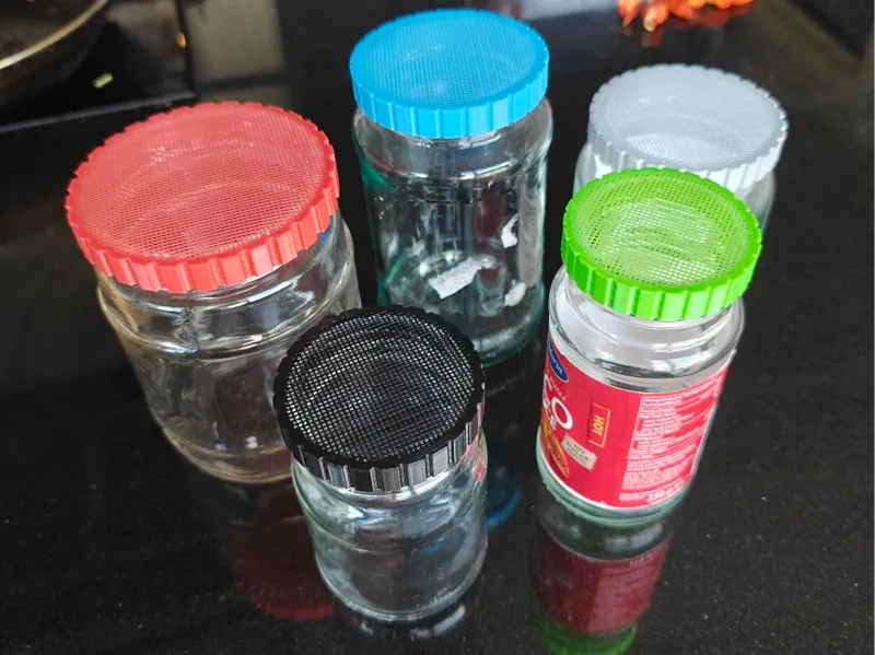 Sprout Lid for MasonJar (Eu Threads)
