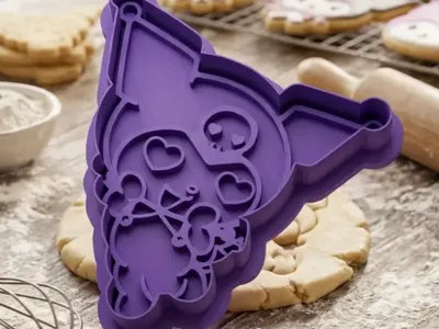 Sanrio Kuromi Cookie cutter 