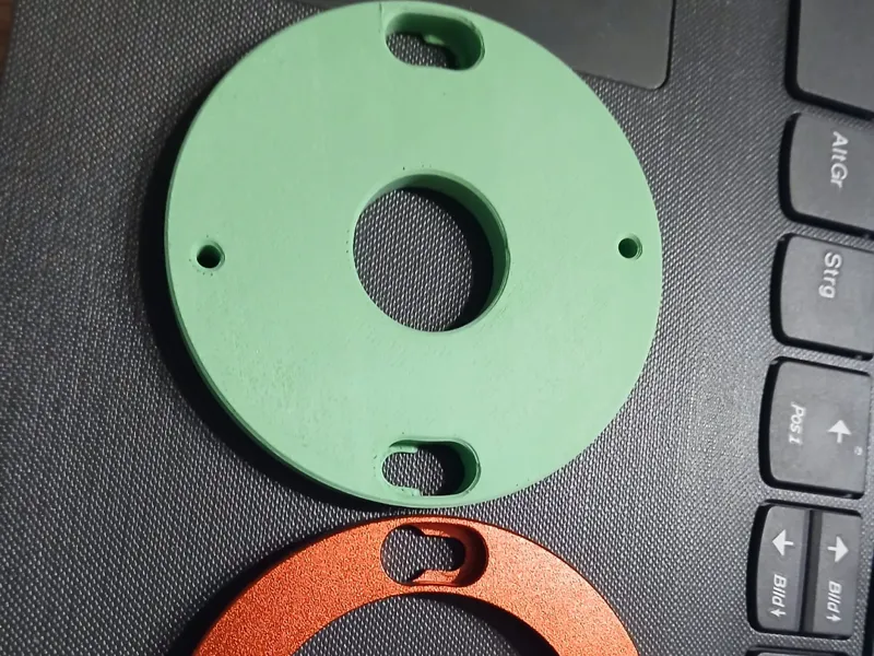 Einlegeplatten für Fräslift – Ø 65 mm / Ø 20 mm