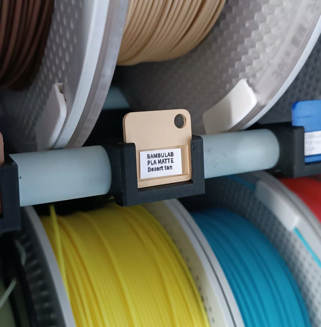Swatches Holder for Ikea Billy Hack (16mm tubes)! view 2