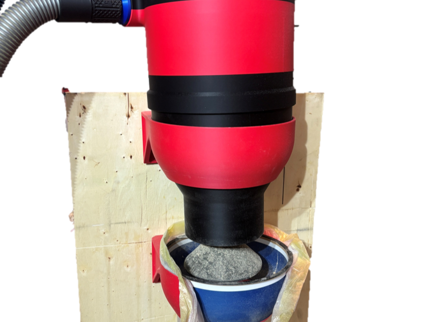 Zyklon auto. Auswurf, Dust collector with ejection