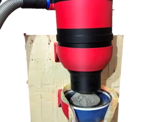 Zyklon auto. Auswurf, Dust collector with ejection