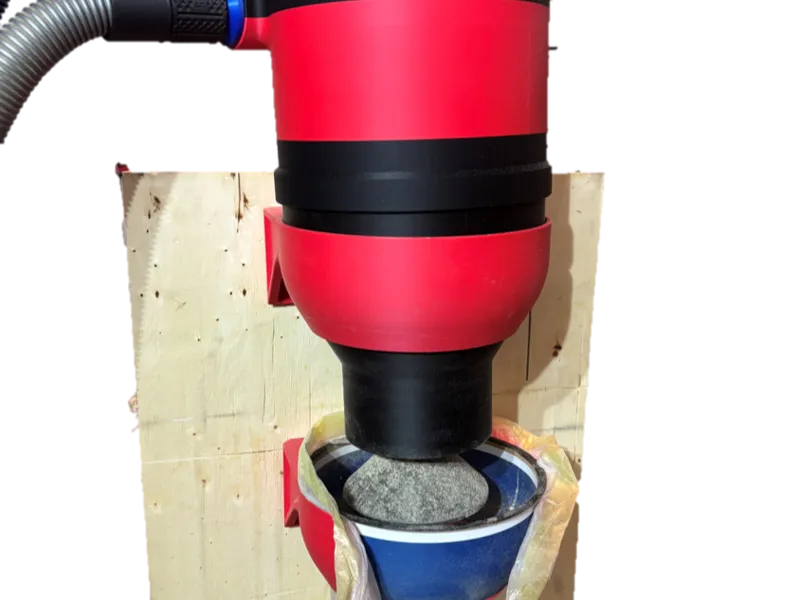 Zyklon auto. Auswurf, Dust collector with ejection