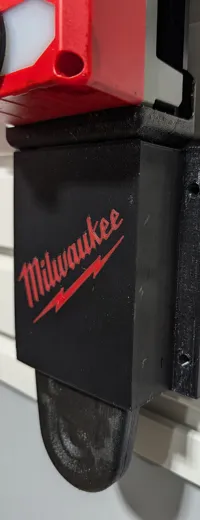 Milwaukee chainsaw mount using no support