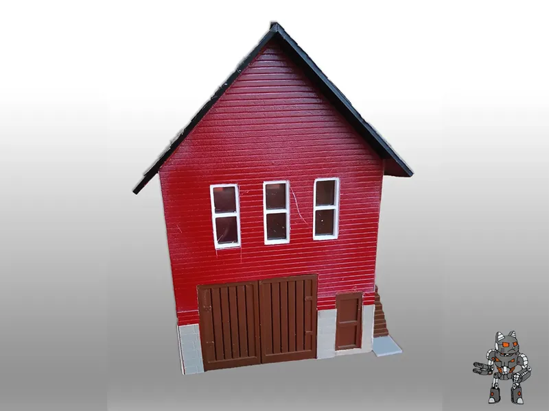 Model Firehouse 1:48 Scale (O-Gauge)