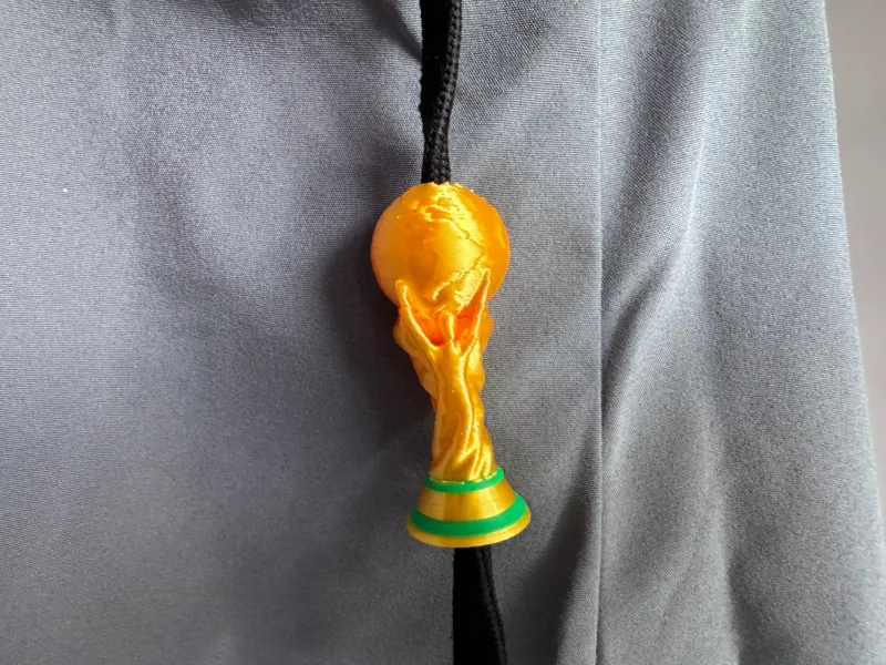World Cup Drawstring Beads