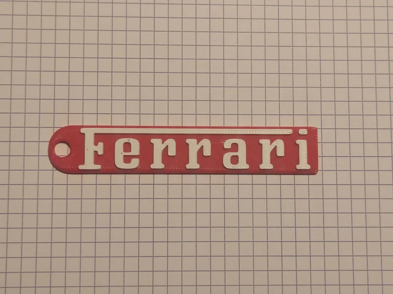 Ferrari keychain
