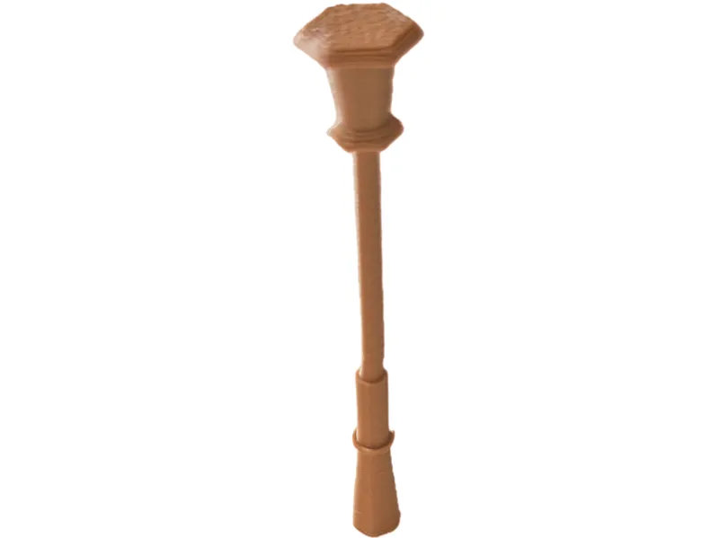 H0 scale vintage street lamp