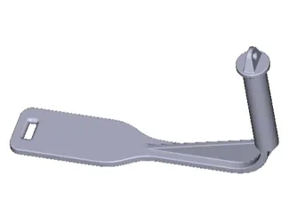 Manivelle pour robinet de mitigeur modèle 1