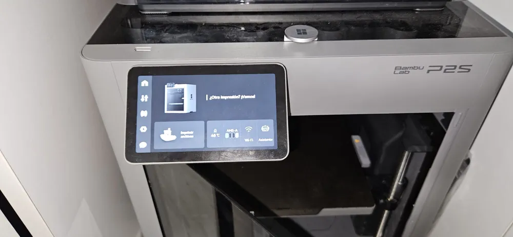 Bambu Lab P2S Screen Mount - Free 3D Print Model - MakerWorld