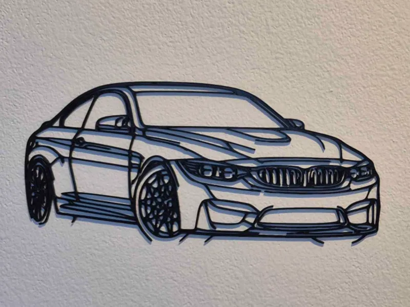 BMW M4 F82 Wall Art