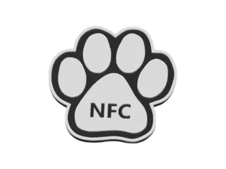 NFC PAW pet tag 