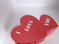 heart caps with reverse printing