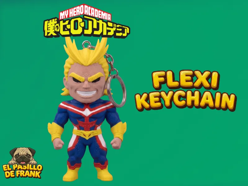 All Might Flexi-Keychain 