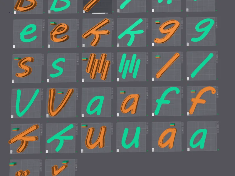 3d text of word Belgiski Vafliukai