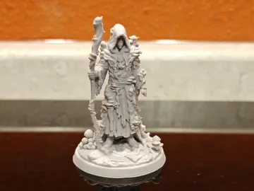 Escenografía en miniatura: Circle of Spores Druid - Fungal Shaman (32mm Base) — vista de referencia 3