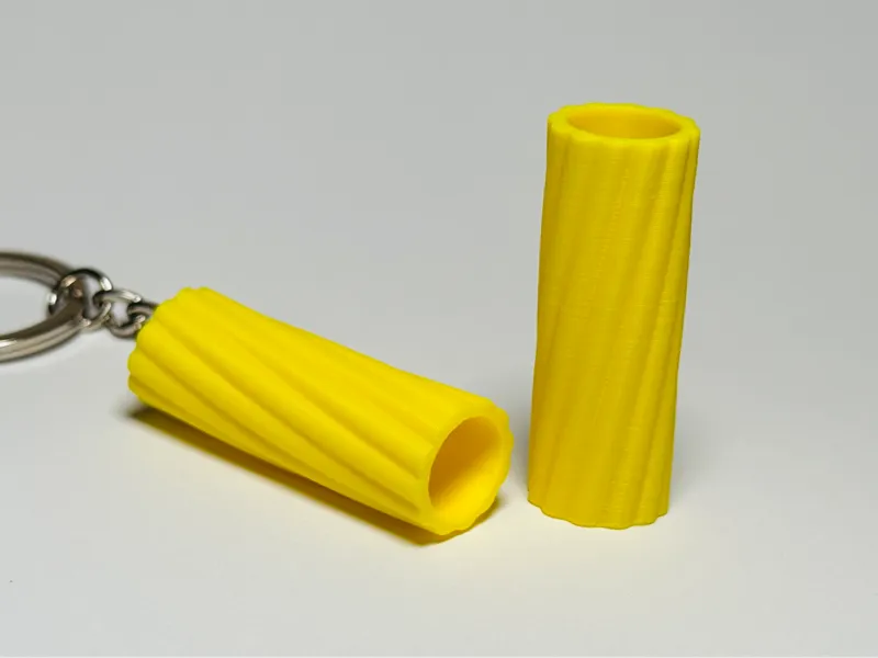 "Tortiglioni" Pasta Keychain