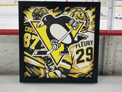Pittsburgh Penguins Hueforge