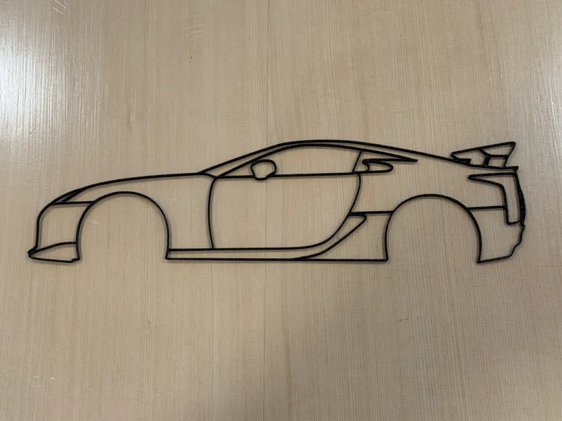 Lexus LFA Line Art
