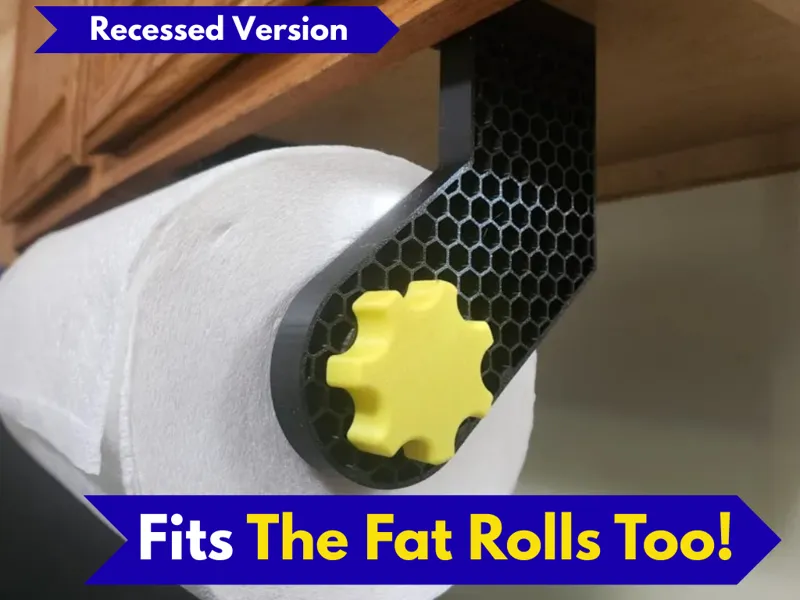 Paper Towel Holder For Recessed Cabinets