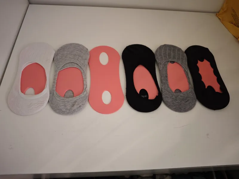 Invisible / No show Sock organizer and holder