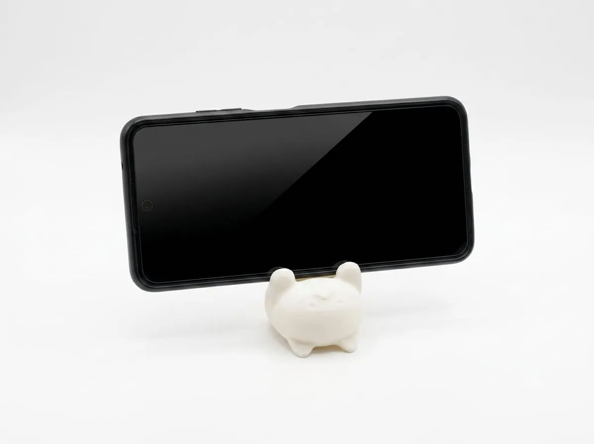 Lazy Cat Phone Stand / Soporte Móvil Gato view 4