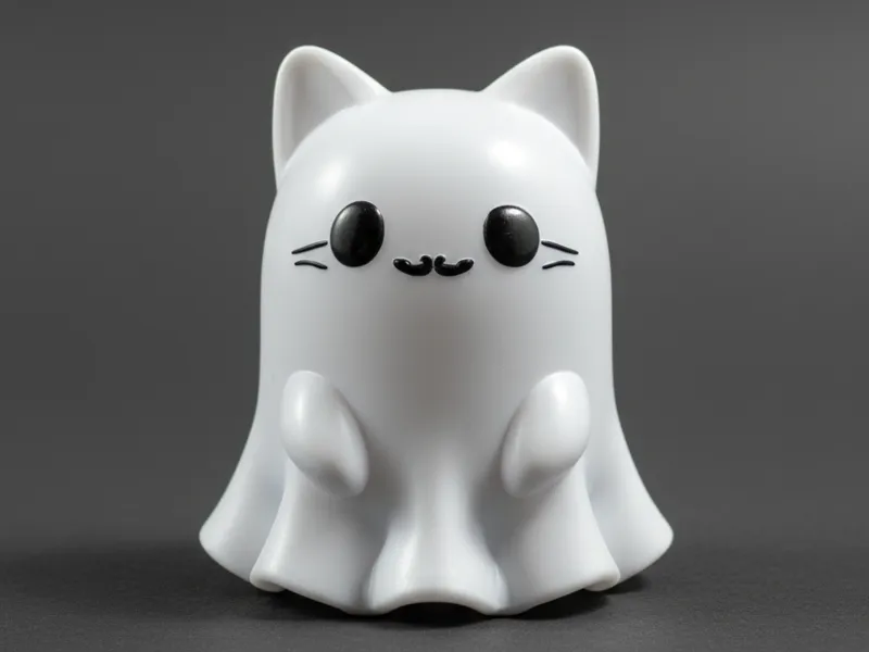 Misty Paws Ghost Kitty