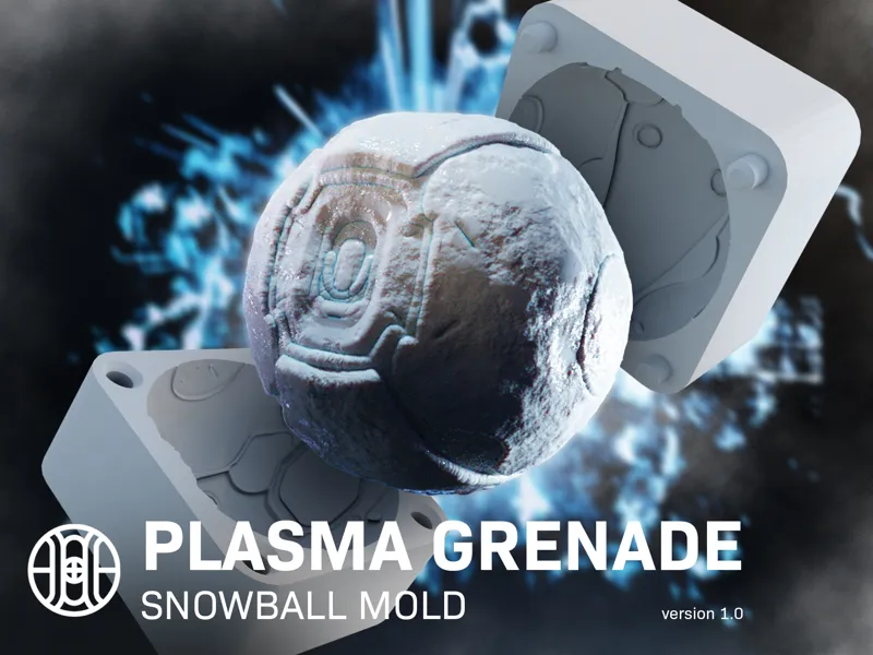 Plasma Grenade - Snowball Mold