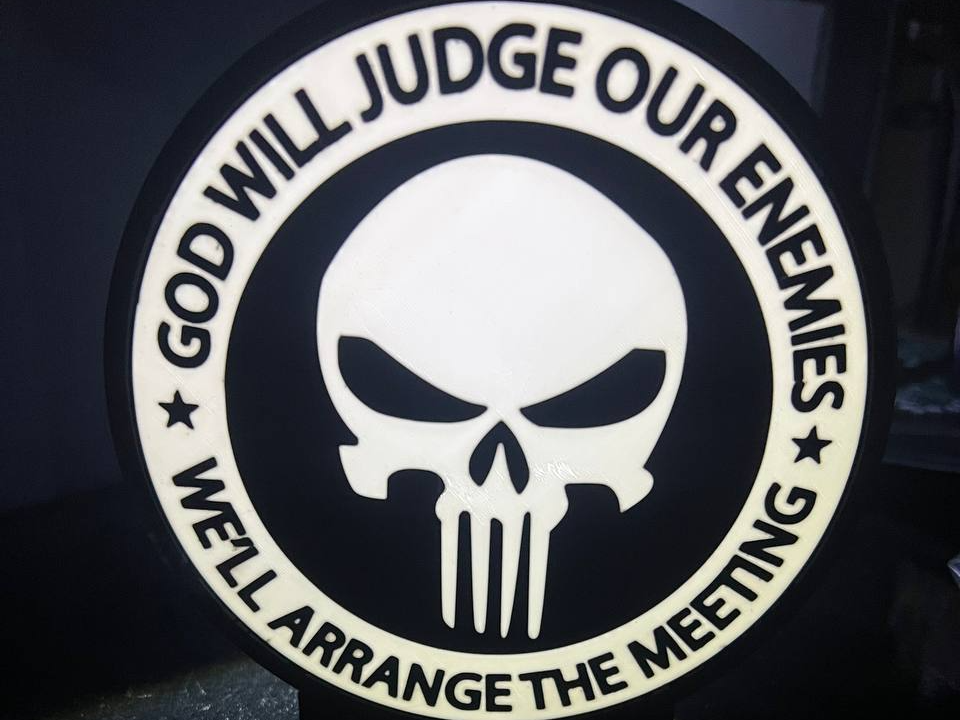 Punisher Skull - Military Punisher Skull Lightbox