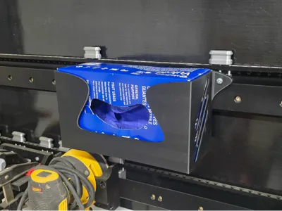 Glove box holder