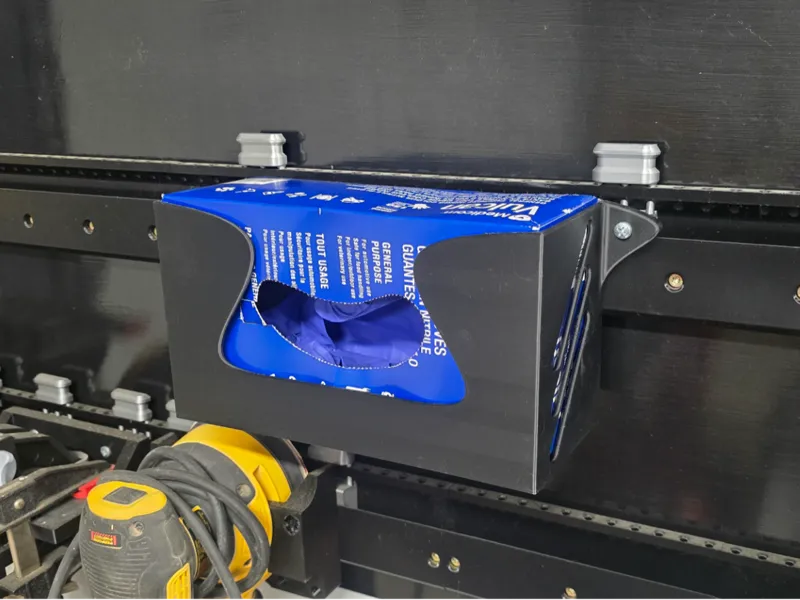 Glove box holder
