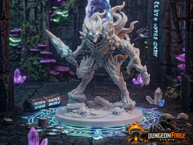 D&D miniature - Shardborn Executioner fantasy rpg
