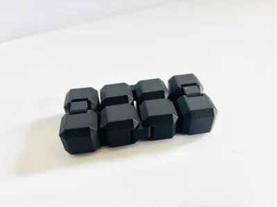 Infinity Cube fidget (Print in Place) No Support