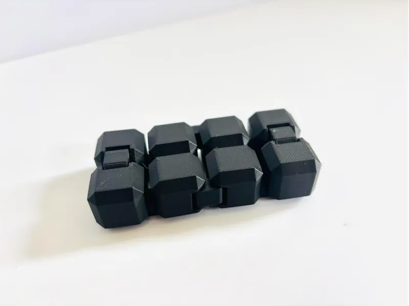 Infinity Cube fidget (Print in Place) No Support 