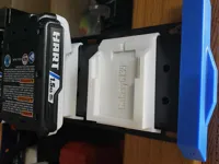 Hart 20V Battery Mount_Rail hanger
