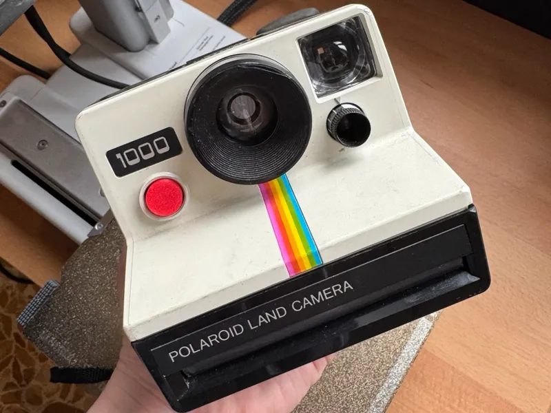 Tasto scatto polaroid onestep 1000