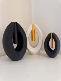 Ribbed Vase tube 15mm