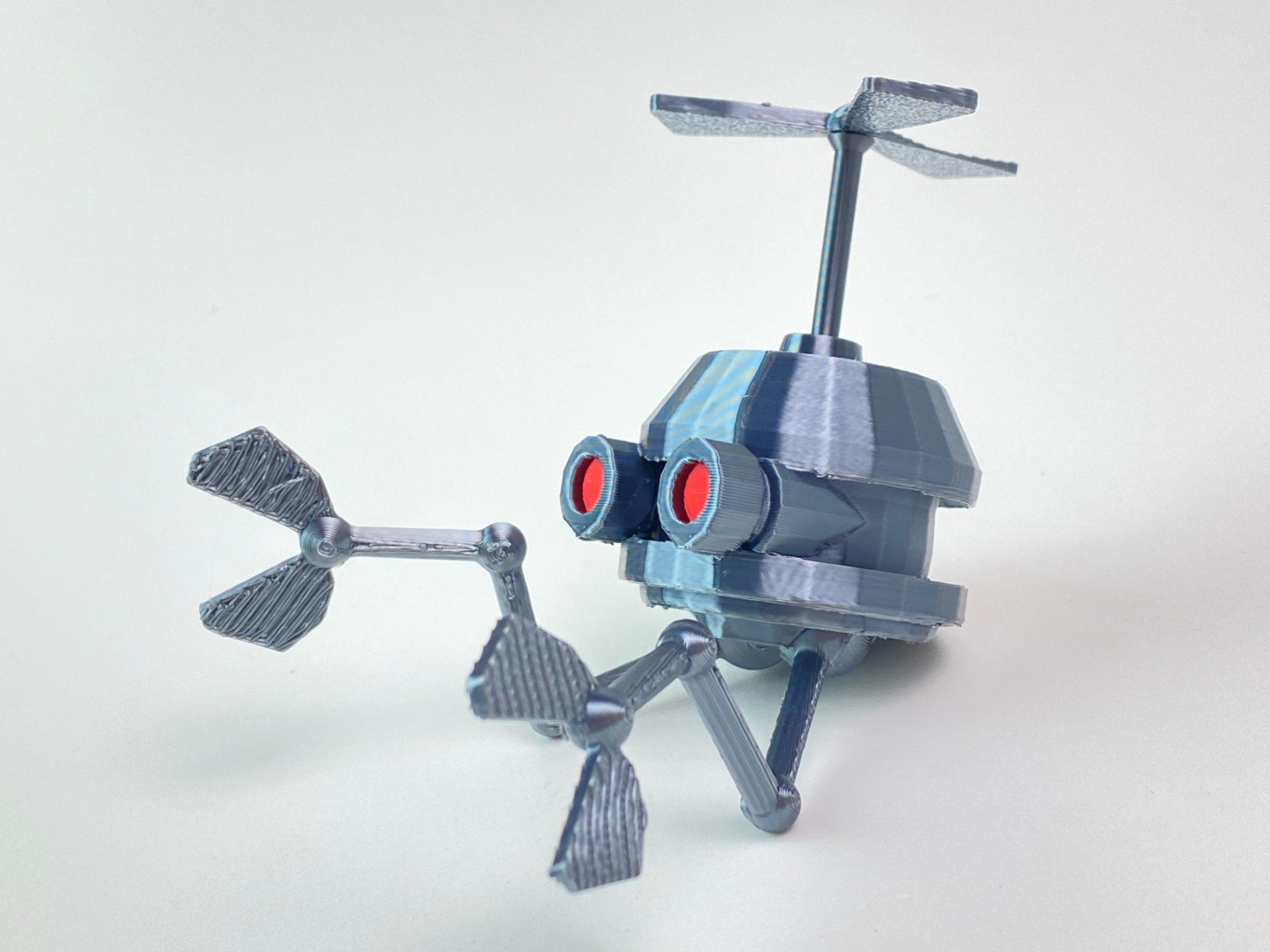 Wobbly Life Copter Bot Pet – Flexi Fidget Robot