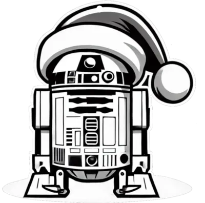 R2D2 Christmas Ball Decoration